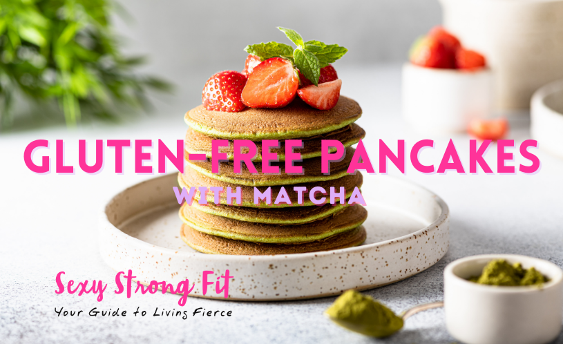 Gluten-Free Pancakes With Matcha