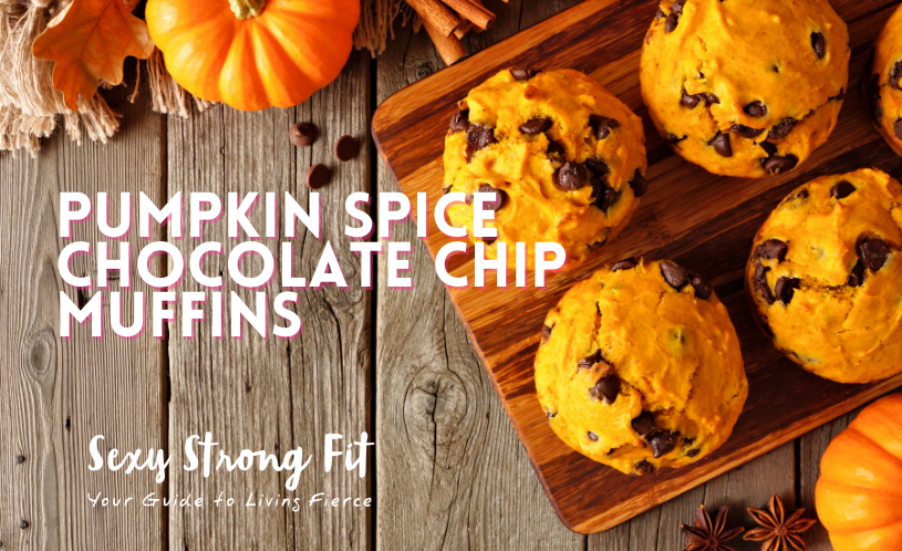 Pumpkin Spice Chocolate Chip Muffins